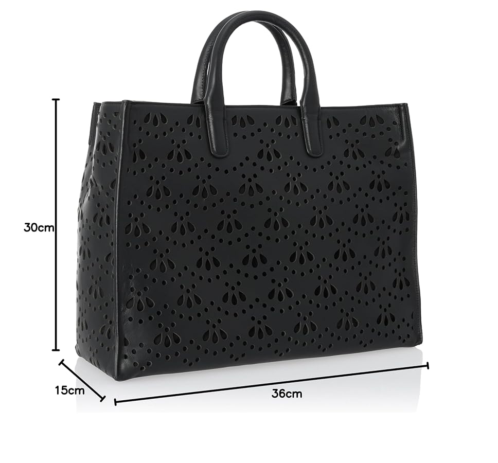 ペリーコ　トートバッグ　保存袋付き Amazon | [ペリーコ] トートバッグ DOPPIA LASERCUT レディース